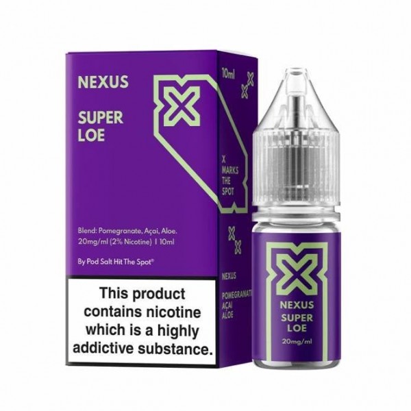 Super Loe Mix Nic Salt E Liquid - Nexus Series (10ml)