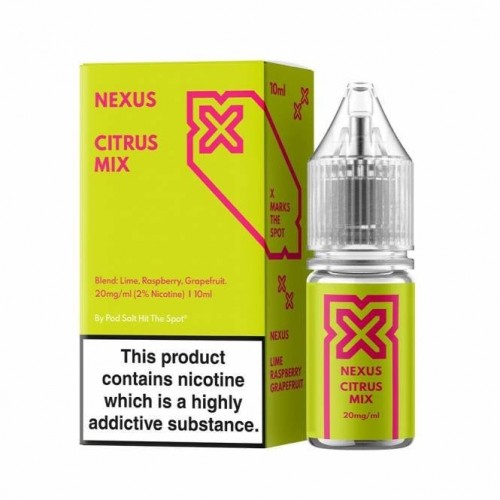 Citrus Mix Nic Salt E Liquid - Nexus Series (...