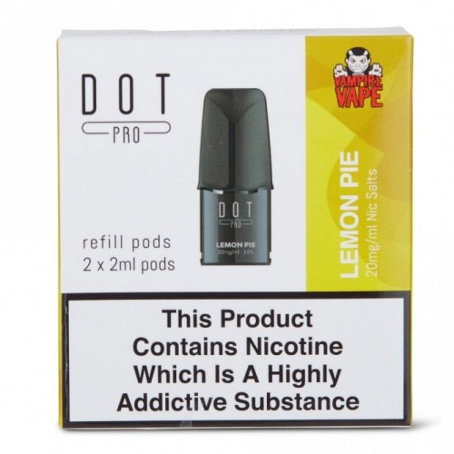 Lemon Pie Nic Salts E Liquid Pods - Dot Pro S...