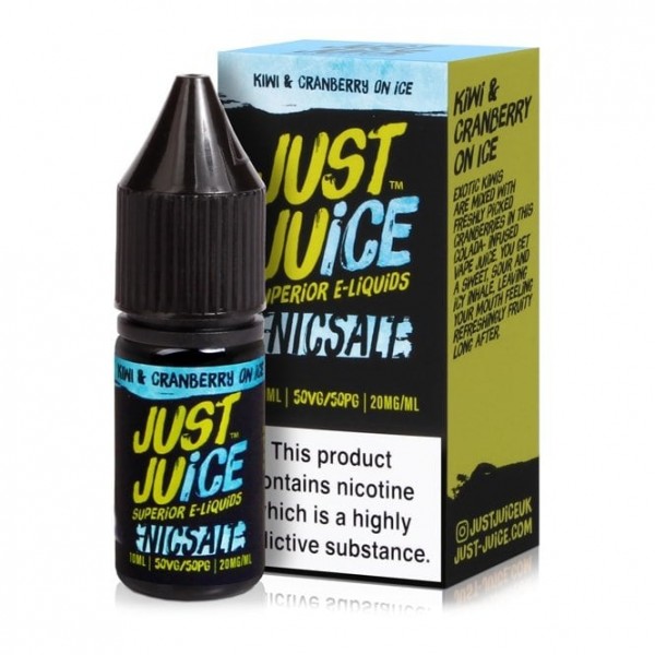 Kiwi & Cranberry On Ice Nic Salt E Liquid (10ml)