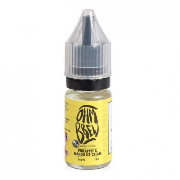 Pineapple & Mango Ice Cream Nic Salts E Liquid (10ml)