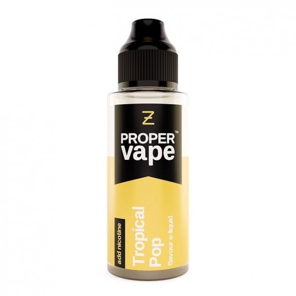 Tropical Pop E-Liquid - Proper Vape (100ml Shortfill)