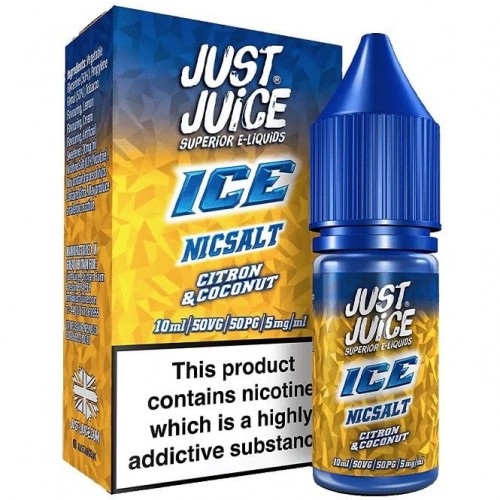 Citron & Coconut Nic Salt E Liquid - Ice ...