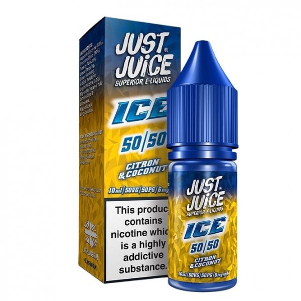 Citron & Coconut E Liquid - 50/50 Ice Series (10ml)