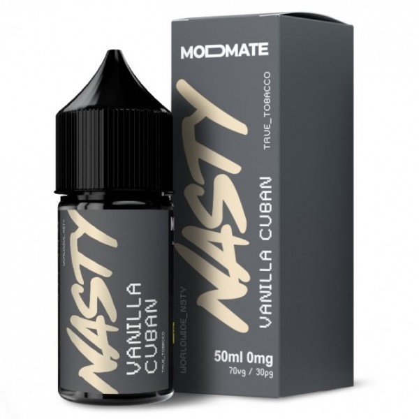 Vanilla Cuban E Liquid - ModMate Series (50ml Shortfill)