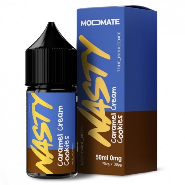 Caramel Cream Cookies E Liquid - ModMate Series (50ml Shortfill)