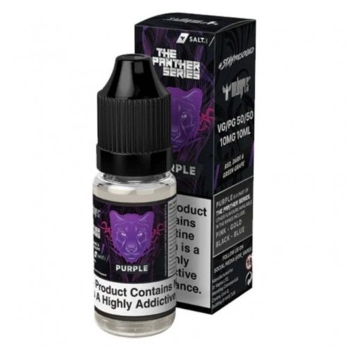 Purple Nic Salt E Liquid - Panther Series (10...