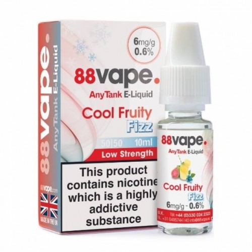 Cool Fruity Fizz E Liquid - Anytank Series (1...