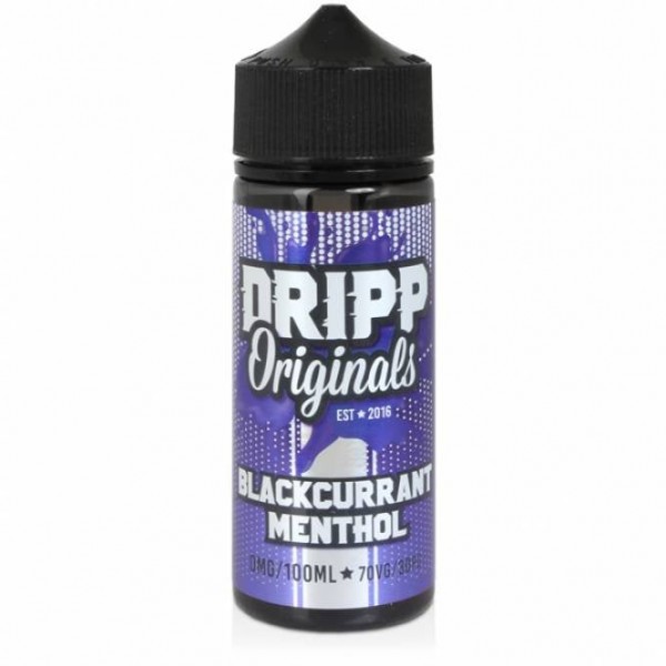 Blackcurrant Menthol E Liquid - Originals Series (100ml Shortfill)