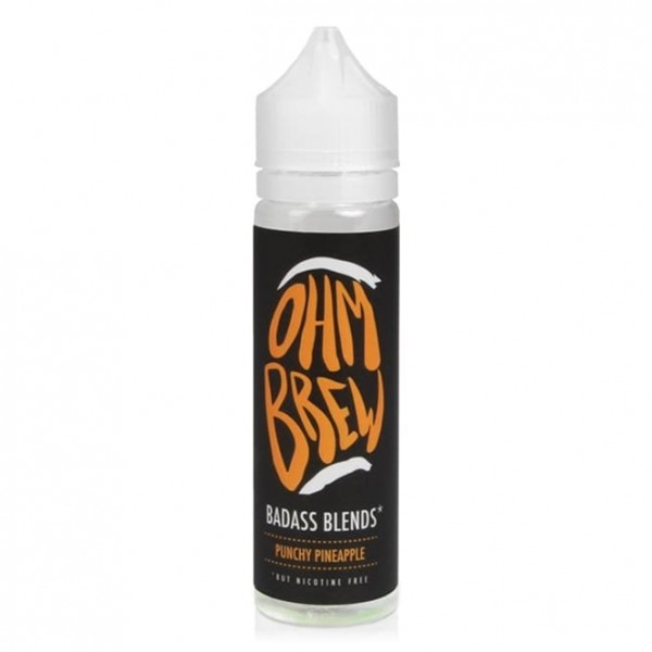 Punchy Pineapple E Liquid - Badass Blends Series (50ml Shortfill)