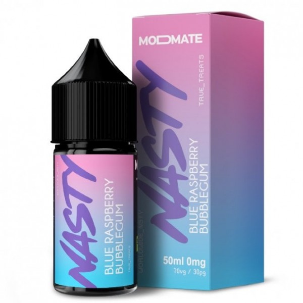 Blue Raspberry Bubblegum E Liquid - ModMate Series (50ml Shortfill)