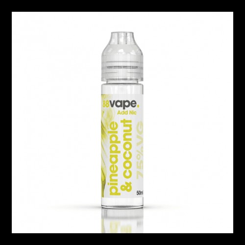 Pineapple & Coconut E Liquid - Add Nic Se...