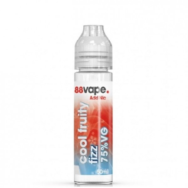 Cool Fruity Fizz E Liquid - Add Nic Series (50ml Shortfill)