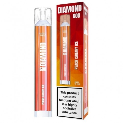 Peach Canary Ice Disposable Vape Pen - Diamon...