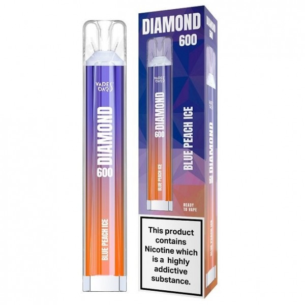 Blue Peach Ice Disposable Vape Pen - Diamond 600 Series (2ml)