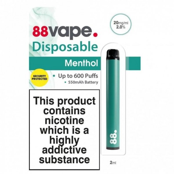 Menthol Disposable Vape Pen (2ml)