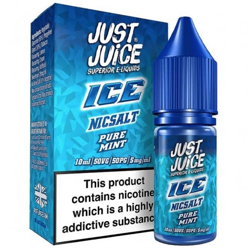 Pure Mint Nic Salt E Liquid - Ice Series (10m...