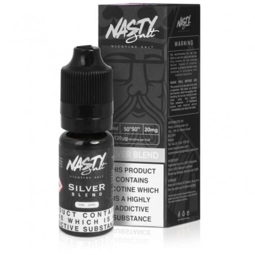 Silver Blend Nic Salts E Liquid (10ml)