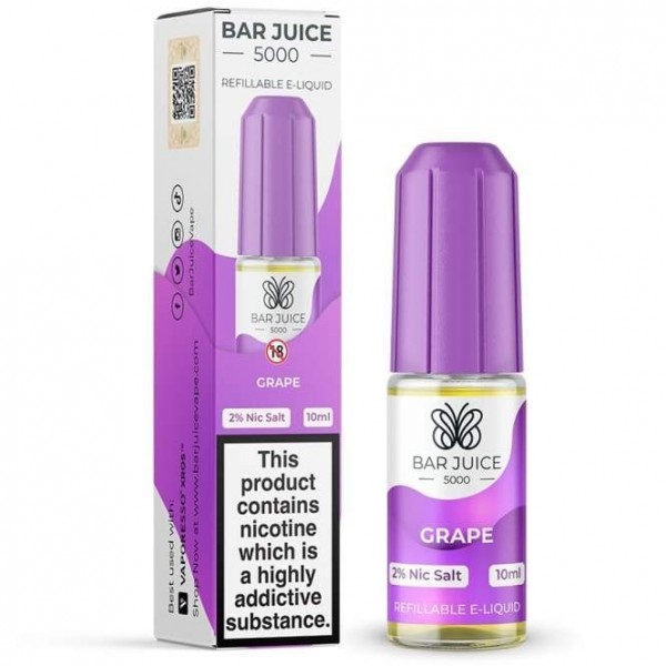 Grape Nic Salt E Liquid (10ml)