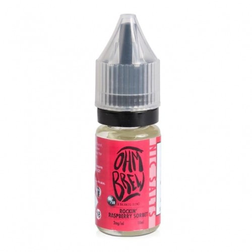 Rockin Raspberry Sorbet Nic Salts E Liquid (1...