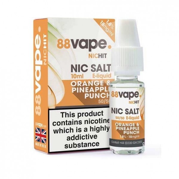 Orange & Pineapple Punch E Liquid - Nic Hit Series (10ml)