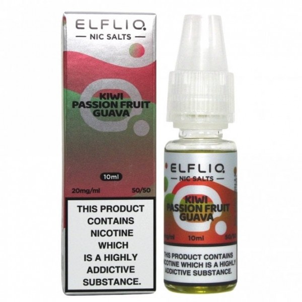 Kiwi Passion Fruit Guava E Liquid - ELFLIQ Series (10ml)