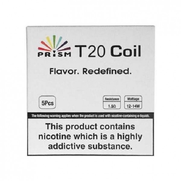 Prism T20 Replacement Coils (5 Pack)