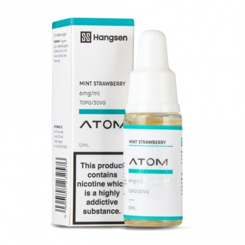 Mint Strawberry E Liquid - Atom Series (10ml)