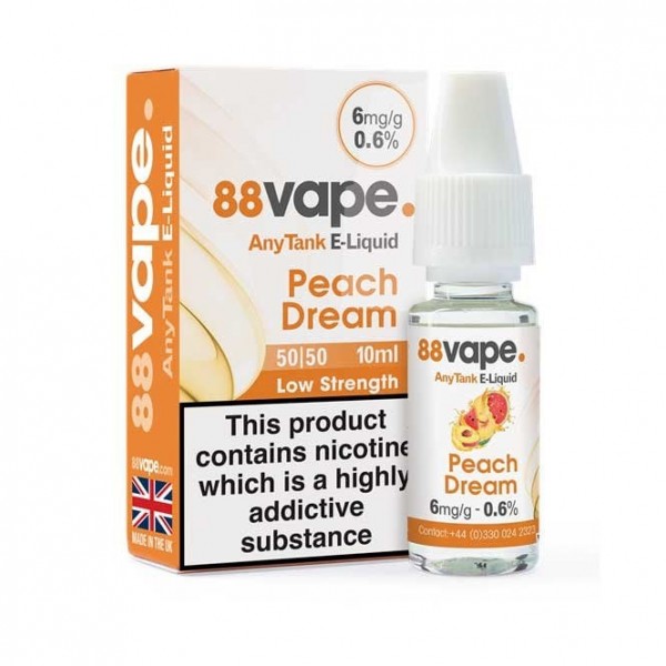 Peach Dream E Liquid - AnyTank Series (10ml)