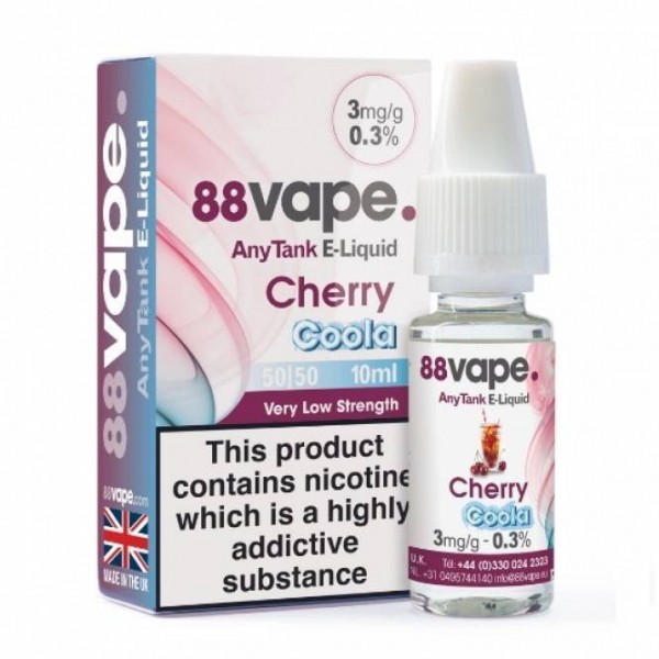 Cherry Coola E Liquid - Anytank Series (10ml)