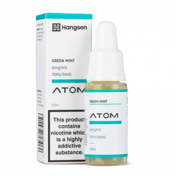 Green Mint E Liquid - Atom Series (10ml)