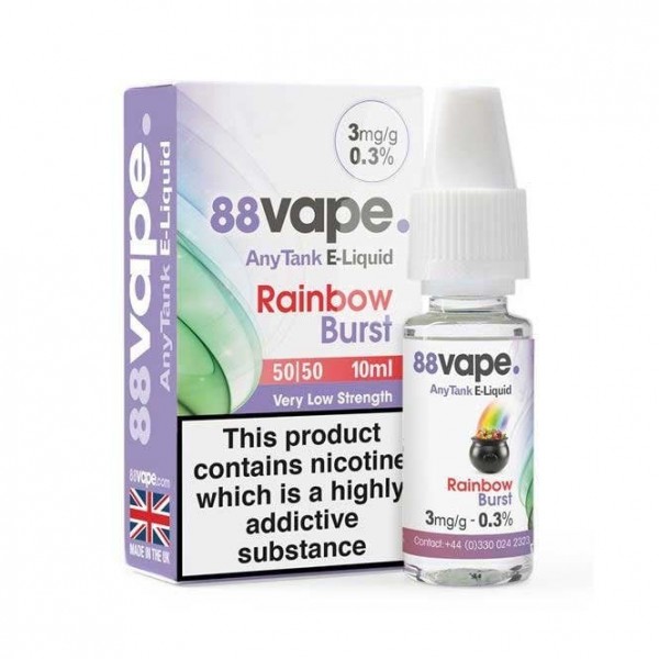 Rainbow Burst E Liquid - Anytank Series (10ml)