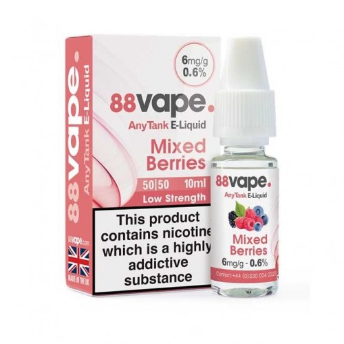 Mixed Berries E Liquid - Anytank Series (10ml...