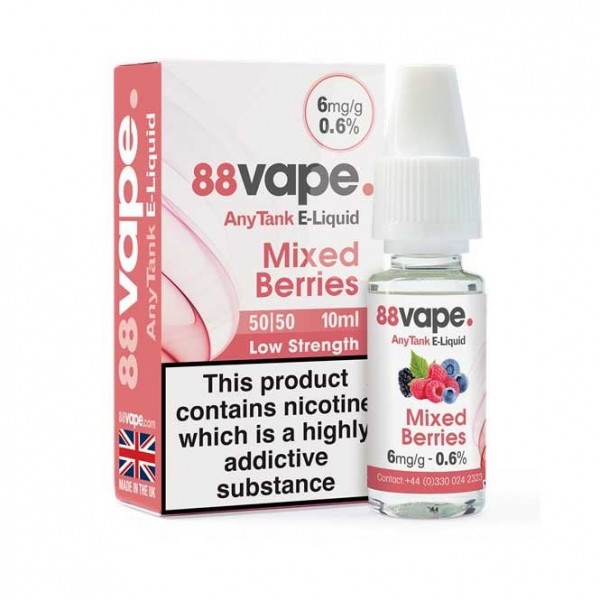 Mixed Berries E Liquid - Anytank Series (10ml)