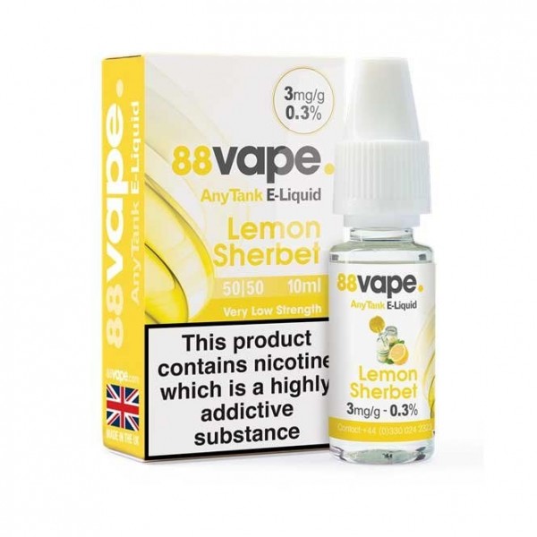 Lemon Sherbet E Liquid - Anytank Series (10ml)