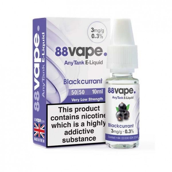 Blackcurrant E Liquid - Anytank Series (10ml)