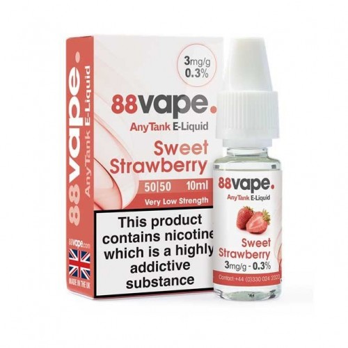 Sweet Strawberry E Liquid - AnyTank Series (1...